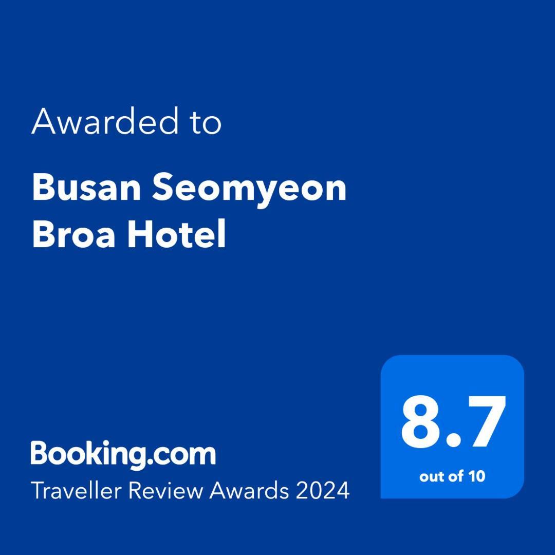 Busan Seomyeon Broa Hotel מראה חיצוני תמונה