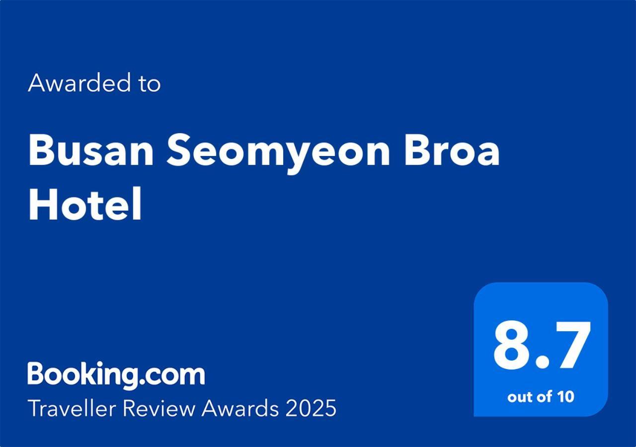 Busan Seomyeon Broa Hotel מראה חיצוני תמונה